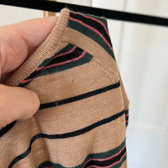 Tory Burch Striped Madeline Pullover - Picture 11 of 13